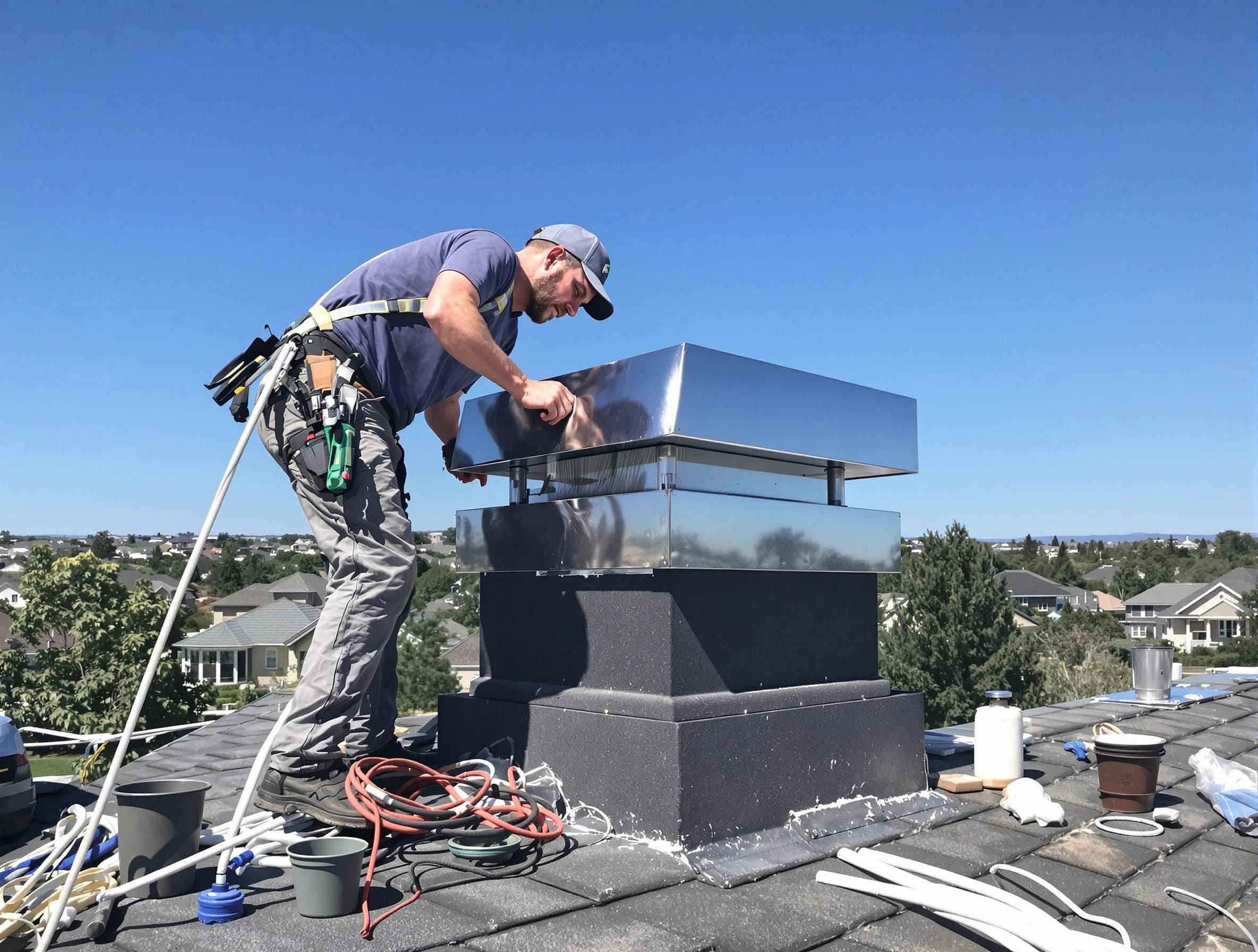 Chimney Cap Services service in East Orange, NJ