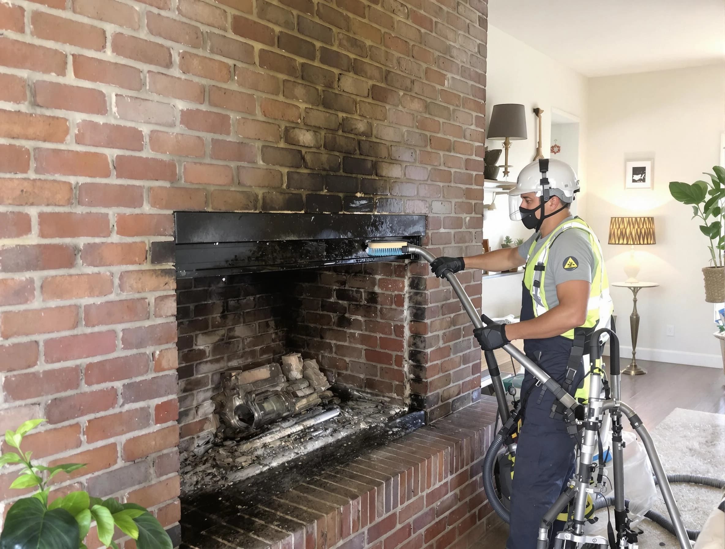 East Orange Chimney Sweep providing fireplace cleaning services in East Orange, NJ