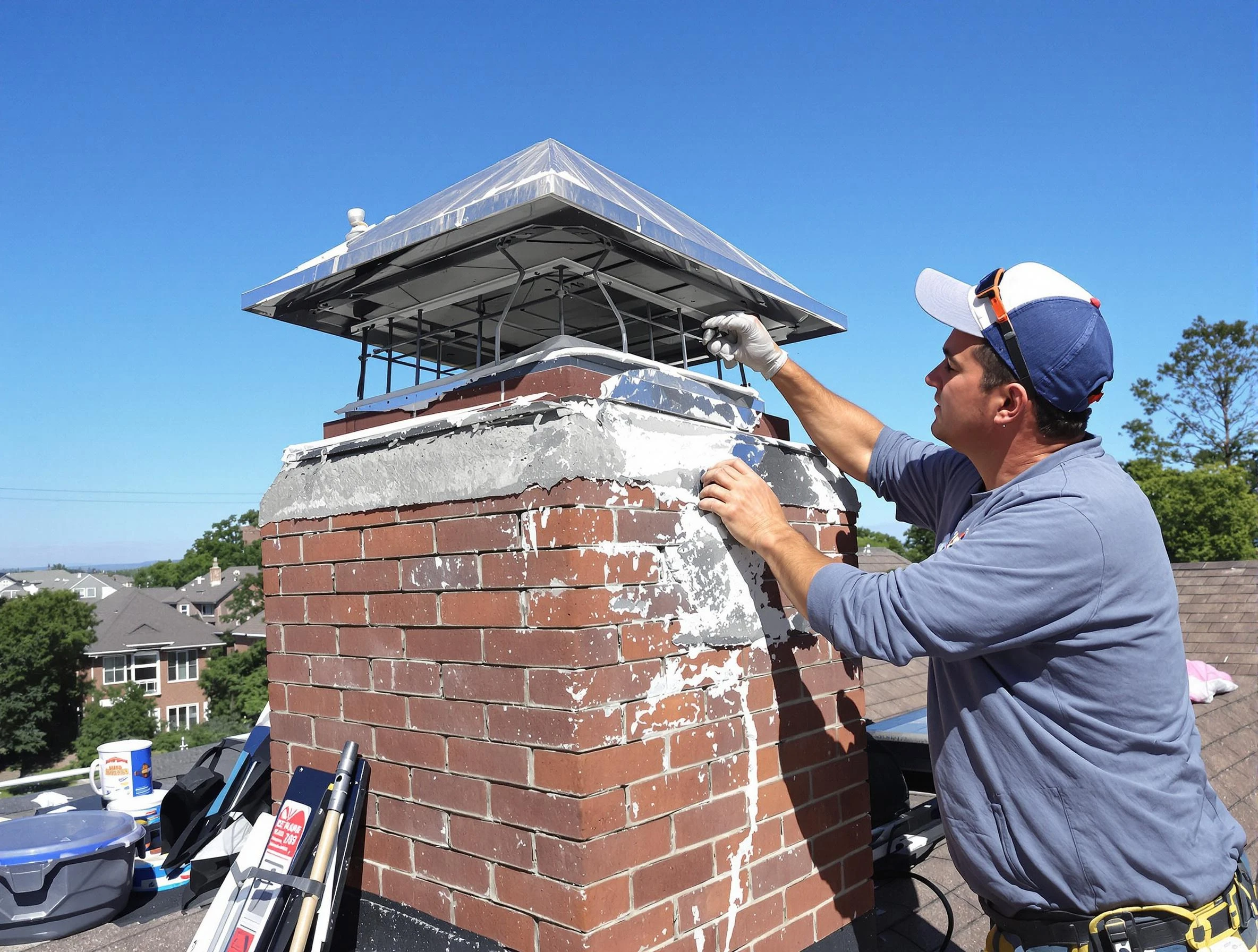 Chimney Crown Services service in East Orange, NJ