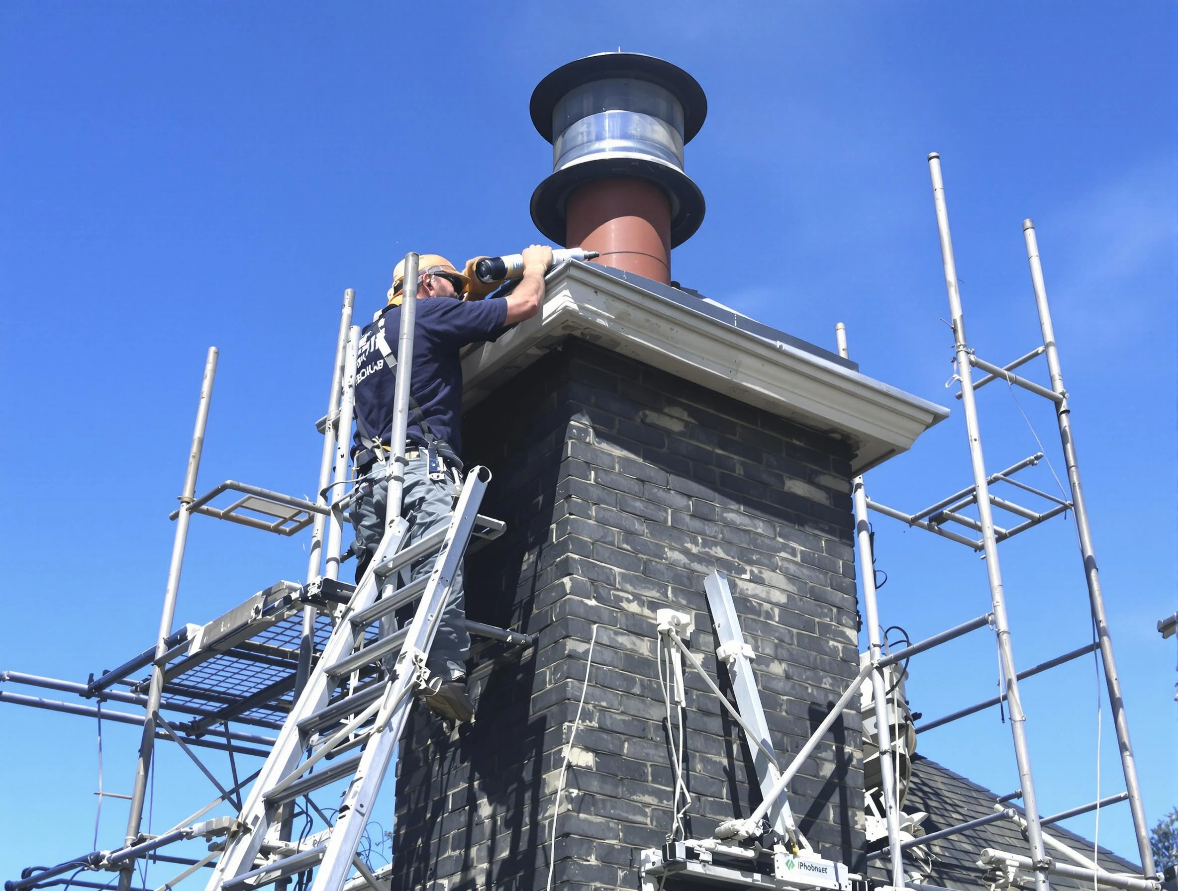 Sturdy chimney crown finished by East Orange Chimney Sweep in East Orange, NJ