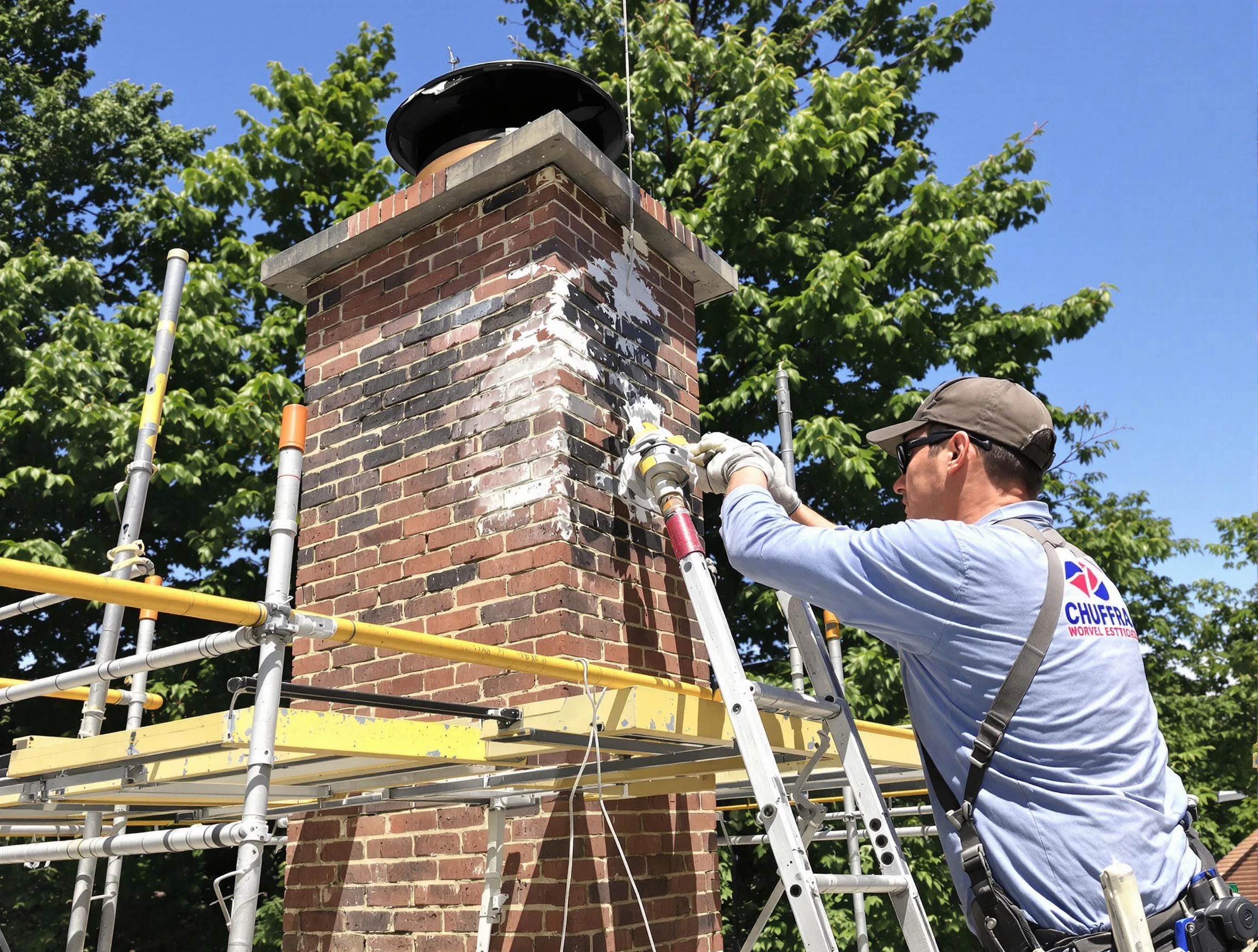Structural chimney repair by East Orange Chimney Sweep in East Orange, NJ
